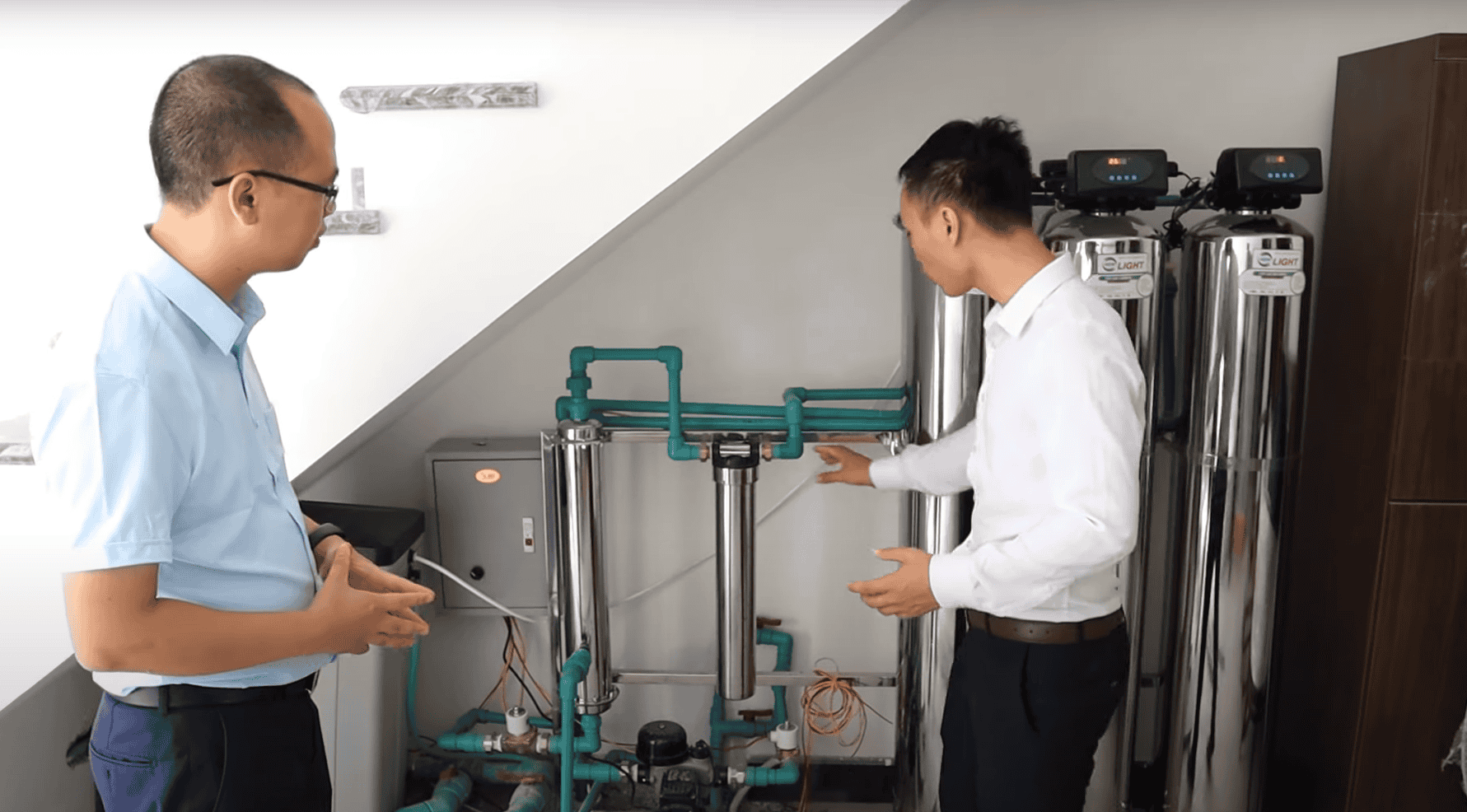Kisato thi công hệ thống lọc nước trung tâm cho khách hàng