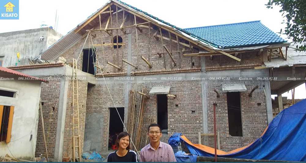 Mẫu Nhà Cấp 4 Đẹp Do KisatoThiết Kế Tại Bắc Ninh. 23
