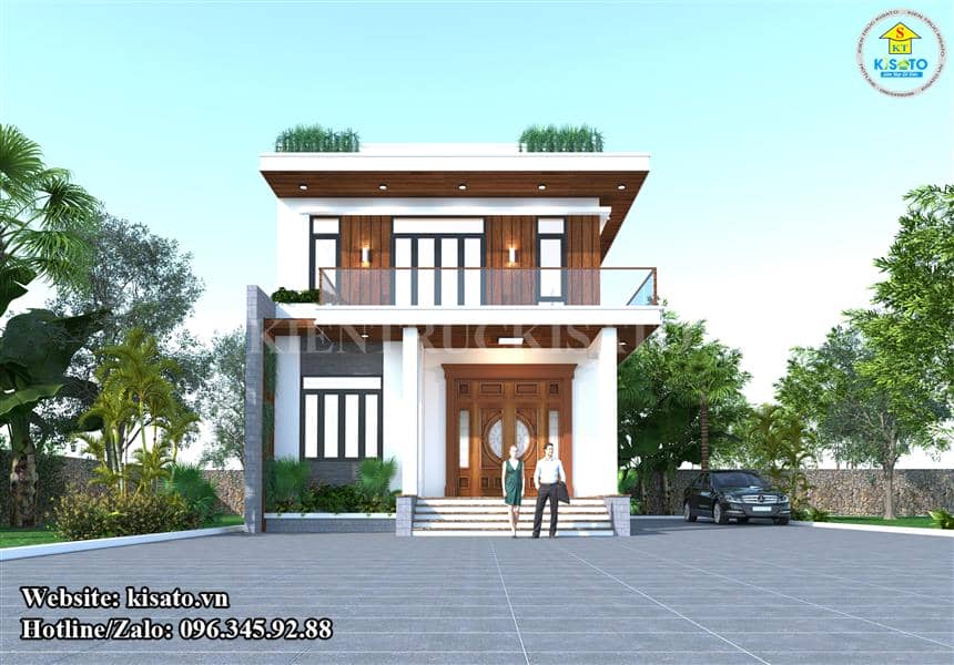 Thi Công Trọn Gói Biệt Thự Hiện Đại Tại Bà Rịa - Vũng Tàu 2 Kisato Thiết Kế Thi Công Trọn Gói
