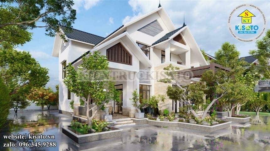 Mẫu Biệt Thự 2 Tầng Hiện đại