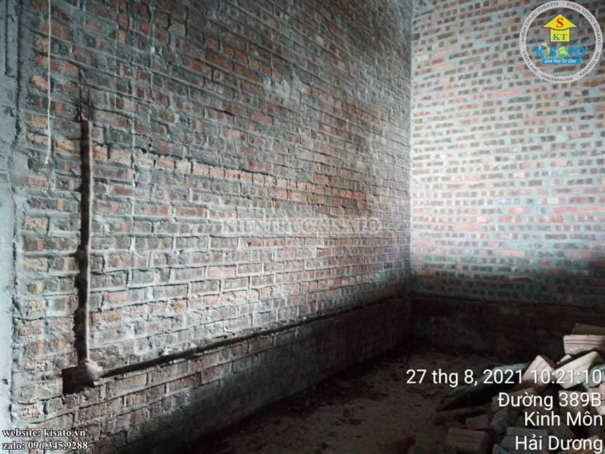 Thi Công Trọn Gói Mẫu Nhà Ống 3 Tầng 1 Tum Tại Kinh Môn Hải Dương Từ A- Z 100