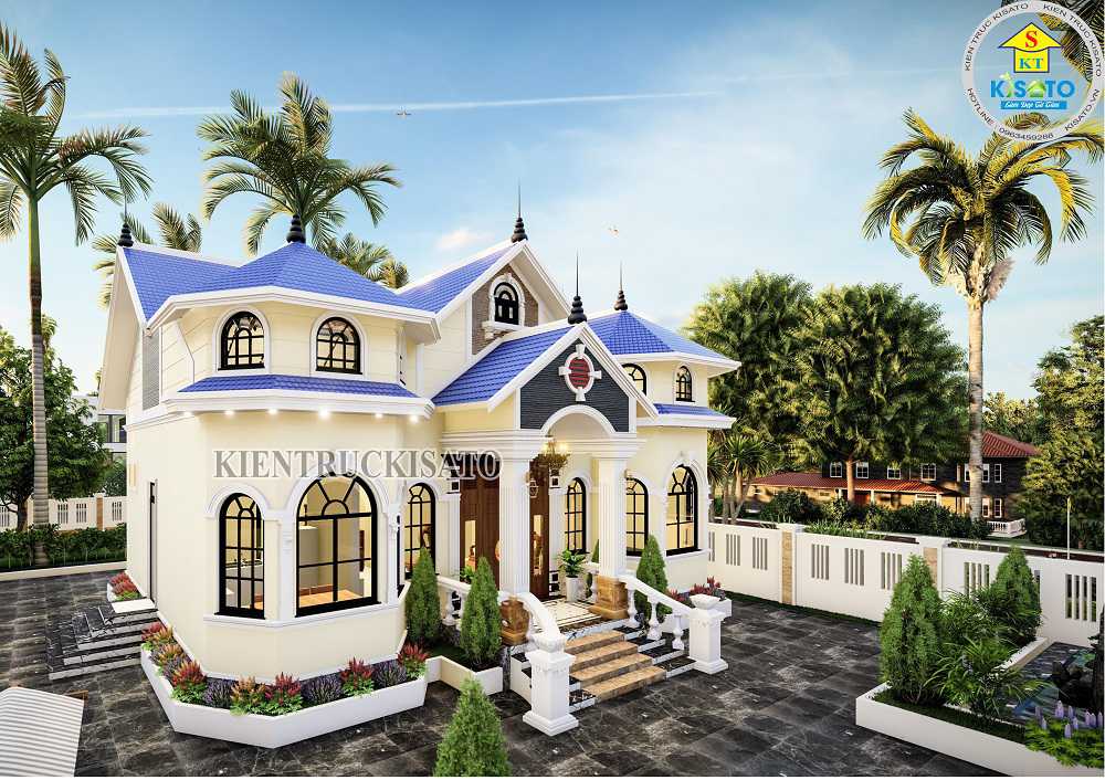 Thi Công Trọn Gói Từ A-Z Mẫu Nhà Cấp 4 Tân Cổ Điển Đẹp Tại Bình Phước 2 Thi công trọn gói