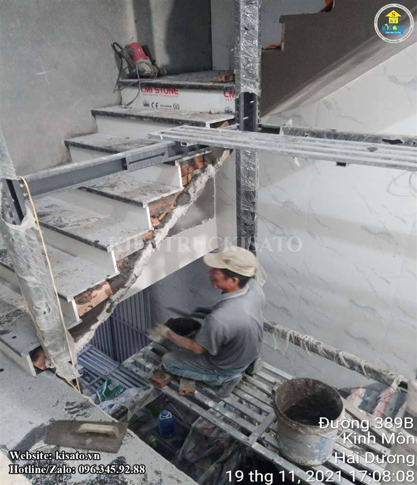 Thi Công Trọn Gói Mẫu Nhà Ống 3 Tầng 1 Tum Tại Kinh Môn Hải Dương Từ A- Z 203