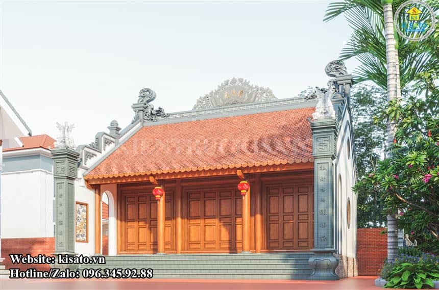 Tổng Hợp Quá Trình Kisato Thi Công Trọn Gói Từ Đường Tại Ba Vì, Hà Nội 1 thiết kế - thi công trọn gói từ đường