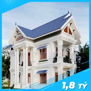 Thiết Kế Biệt Thự Tân Cổ Điển Đẳng Cấp Tiện Nghi Tại Phú Thọ-01