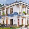 Ngất ngây trước vẻ đẹp sang trọng của mẫu biệt thự 2 tầng mái Nhật của gia đình anh Điền tại Long Thành, Đồng Nai