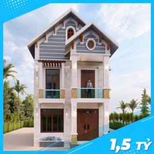 Biệt Thự Đẹp Mái Thái 2 Tầng Xu Hướng Tại Thanh Hóa-01