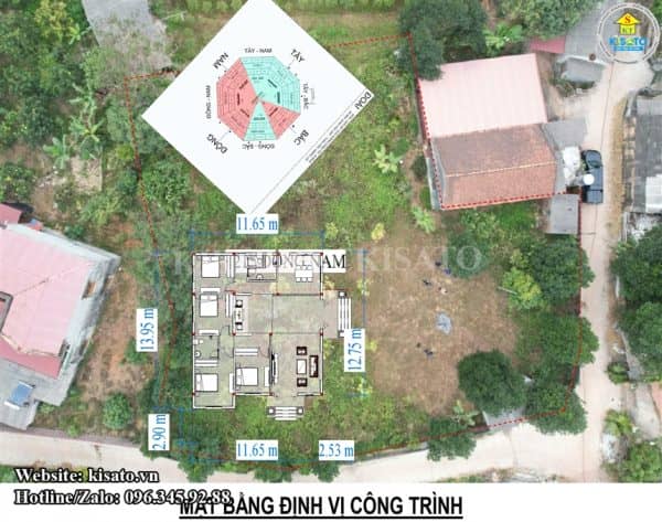 Thực trạng khu đất ban đầu của gia đình chị Hường tại Bắc Giang