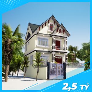 Chiêm Ngưỡng Biệt Thự Mái Thái 2 Tầng Thanh Lịch Trang Nhã Tại Hà Nội-01