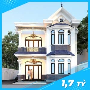 Mẫu Biệt Thự 2 Tầng Hiện Đại Mang Hởi Thở Châu Âu Tại Hưng Yên-01