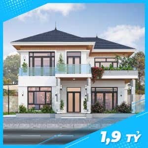 Mẫu Biệt Thự 2 Tầng Tại Hà Nội Không Gian Mở Đáng Chiêm Ngưỡng-01