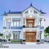 Phối cảnh 3D biệt thự 2 tầng mái Thái không gian nghỉ ngơi lý tưởng năm 2022