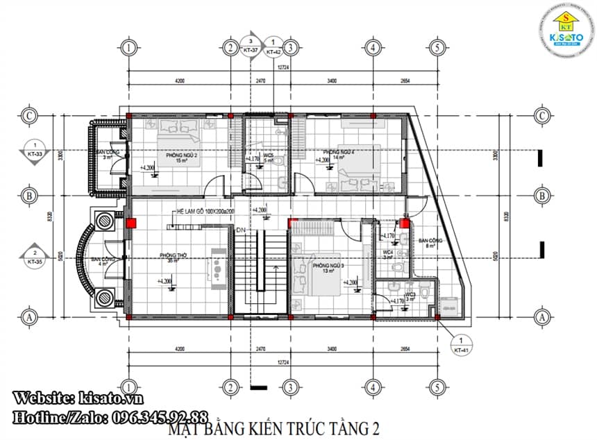 Hình ảnh tổng hợp các mẫu nhà biệt thự 3 tầng mái bằng hiện đại bậc nhất  hiện nay TIN919098 - Kiến trúc Angcovat
