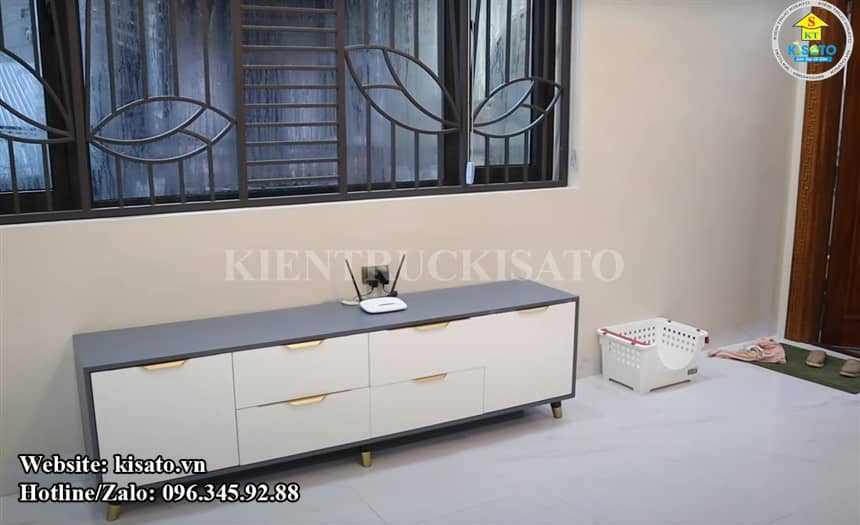 Kisato thi công nội thất phòng sinh hoạt chung, phòng ngủ tại Bắc Ninh