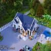 Phối cảnh 3D nhà cấp 4 mái Thái nâng tầng đẳng cấp tại Thanh Hóa