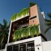 Phối cảnh 3D nhà phố 3 tầng không gian sống sinh thái tại Vĩnh Phúc