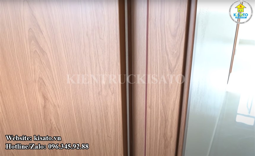 Kisato thi công cửa gỗ nhựa Composite tại Bắc Ninh