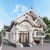 Phối cảnh 3D ngoại thất mẫu nhà cấp 4 mái Thái tân cổ điển tại Đồng Nai