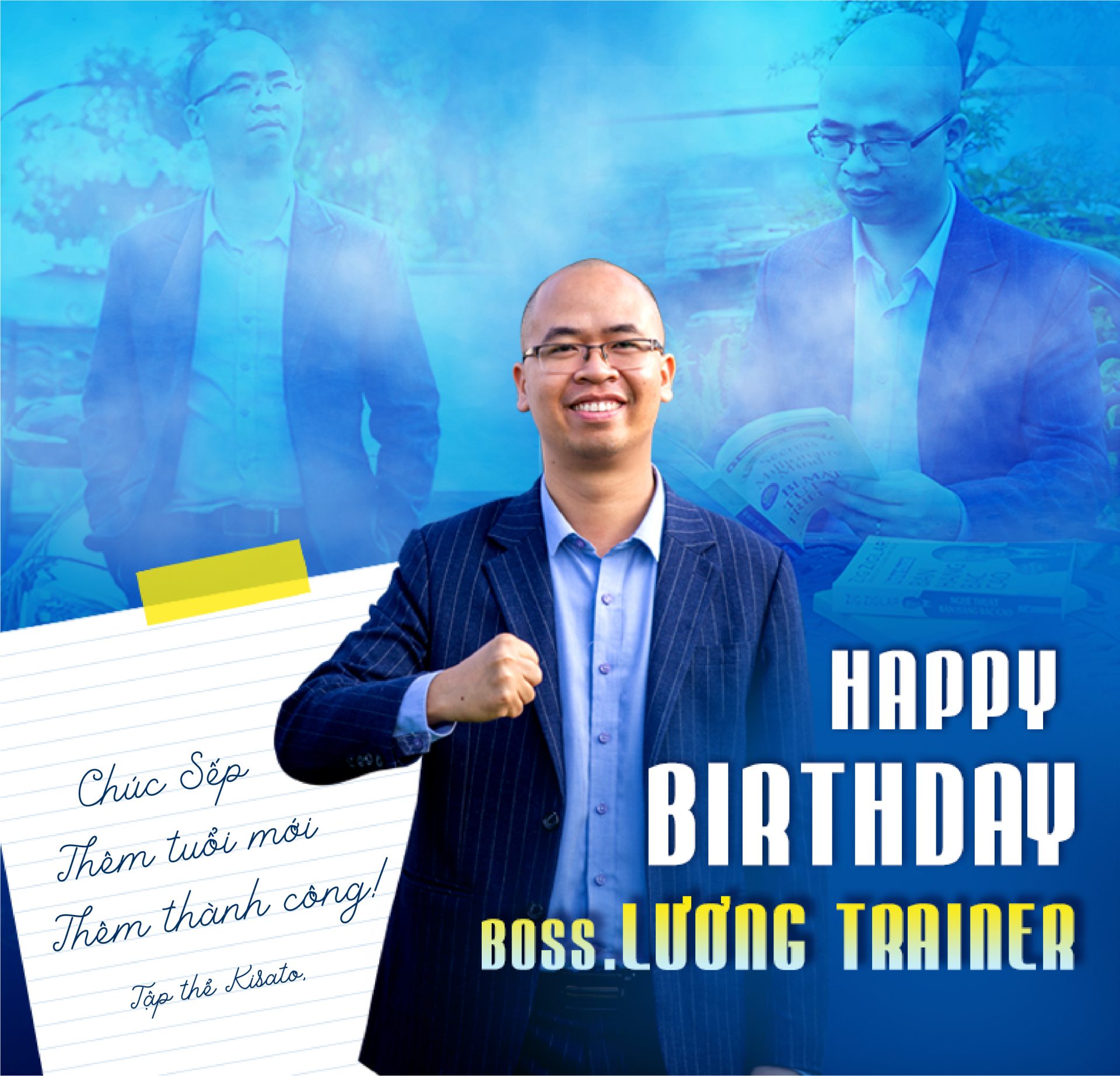 Chúc mừng sinh nhật Sếp Lương Trainer