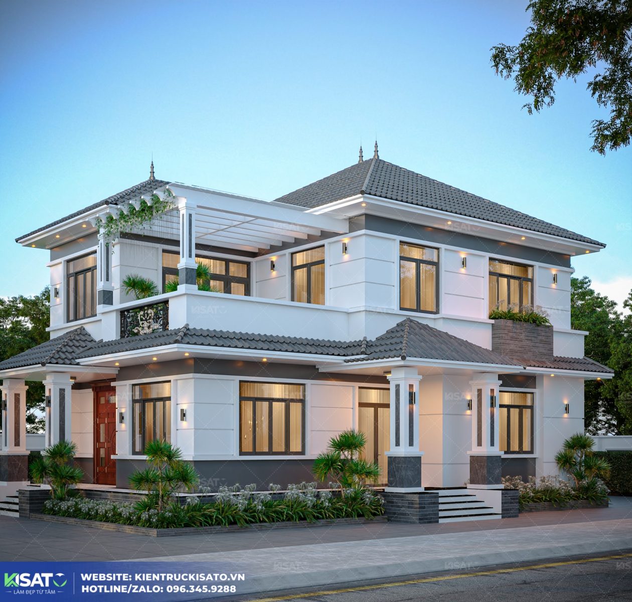 10 Thủ Thuật Đơn Giản Cho Nhà Biệt Thự 2 Tầng