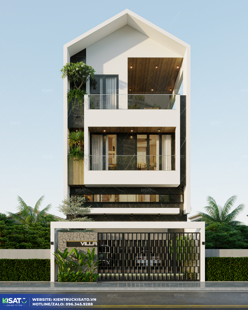 Biệt Thự Hiện Đại 3 Tầng Kiến Trúc Tương Lai Trong Tầm Tay