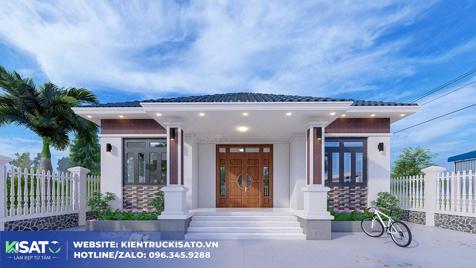Biệt Thự Nhà Vườn Cấp 4 Hiện Đại Khi Nghệ Thuật Và Thiên Nhiên Hòa Quyện