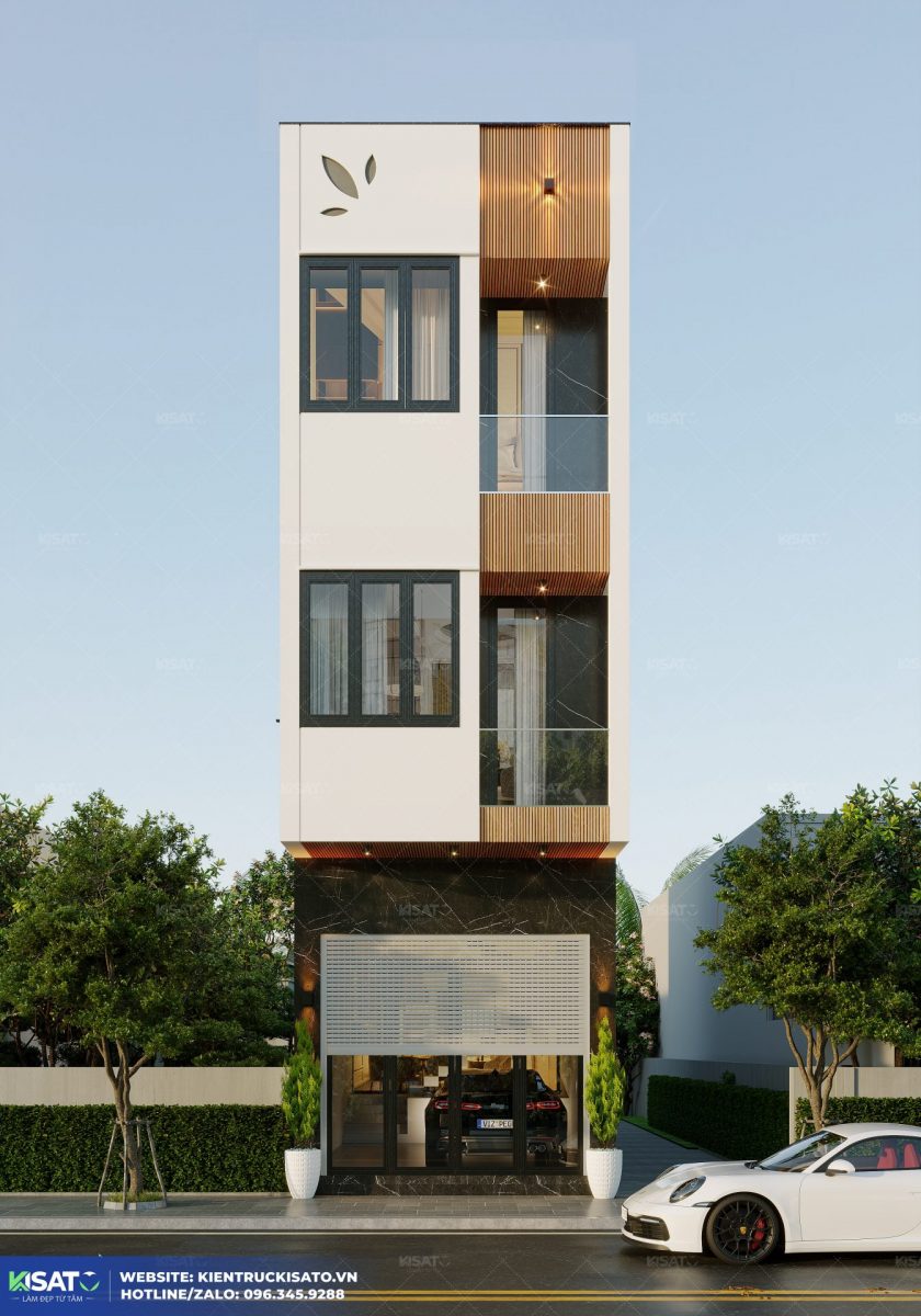Nhà Ống Hiện Đại 3 Tầng