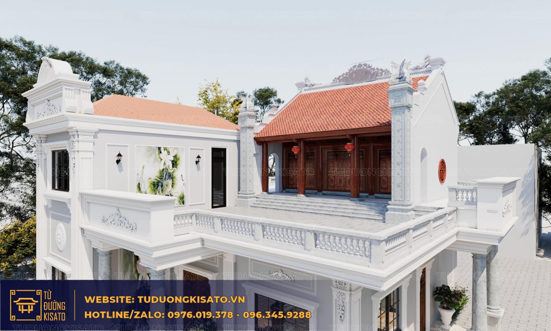 Mẫu Nhà Thờ Họ Bằng Gỗ Di Sản Kiến Trúc Truyền Thống