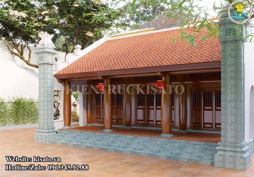 Mẫu Nhà Thờ Họ Mái Bằng